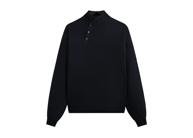 Kith & Kin Cashmere Cyrus Turtleneck Ink