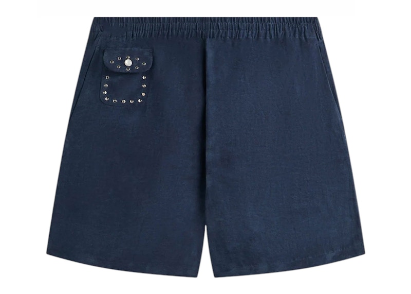 Kith Kin Cupro Linen Kellen Short Nocturnal