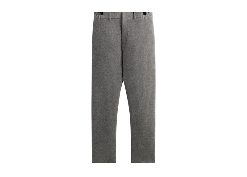 Pre-owned Kith Men's  & Kin Double Face Bryson Sweatpant In Dark Heather Grey In Gray