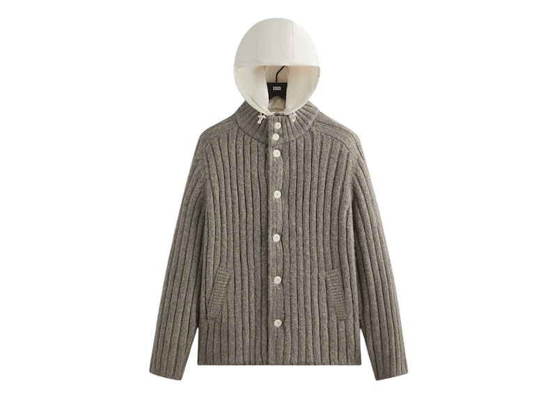 Kith & Kin Knit Alvaro Jacket Medium Grigio mélange