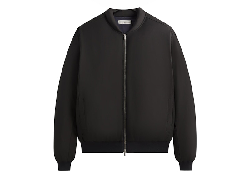 Kith & Kin Liam Puffed Bomber Jacket Noir