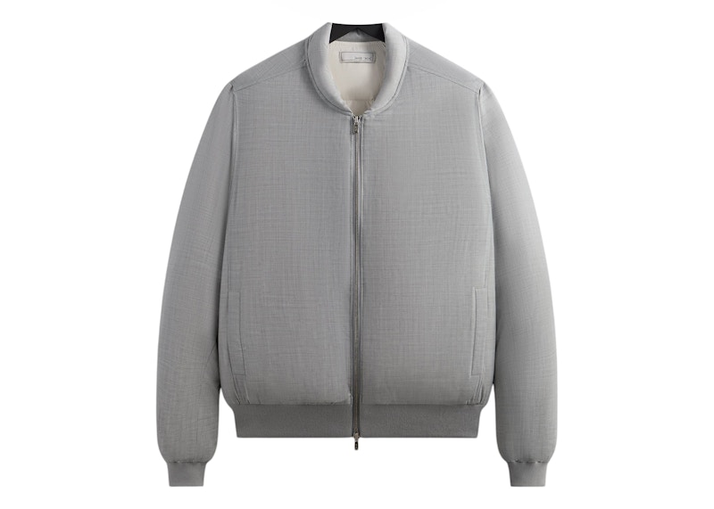 Kith & Kin Liam Bomber a sbuffo grigio chiaro mélange