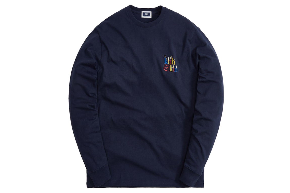 Pre-owned Kith & Kin Menorah L/s Tee Nocturnal