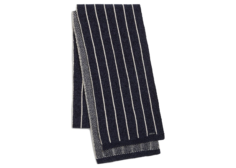 Kith Kin Pinstripe Chenille Scarf Nocturnal