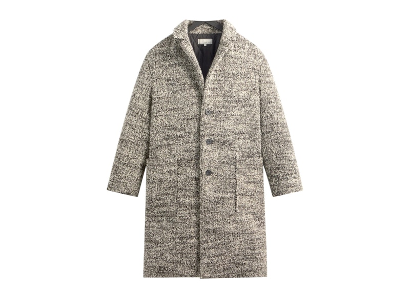 Kith & Kin Plush Boucle Bergen Coat Hallow