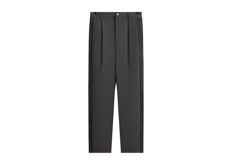 Kith & Kin Tropical Wool Callum Trouser Carbon