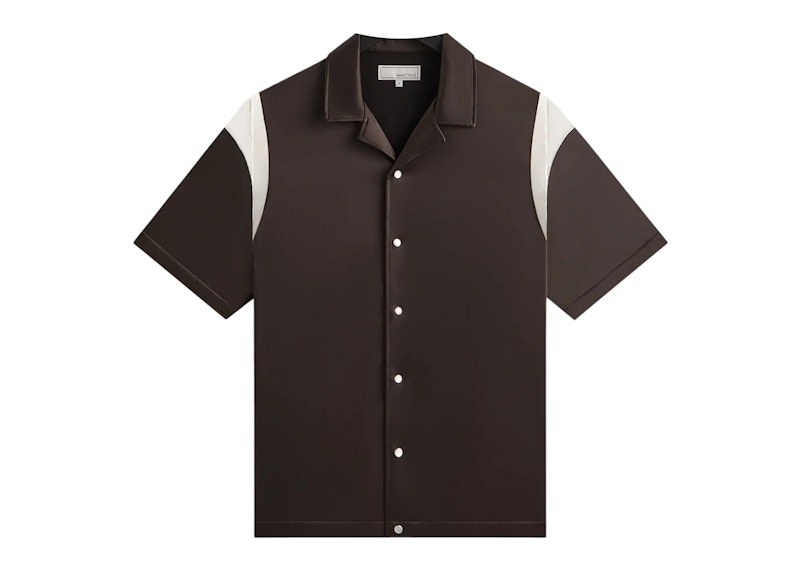 Kith Kin Washed Satin Landon Souvenir Shirt Kindling