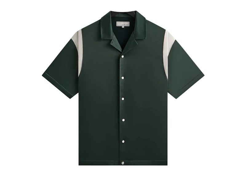 Camicia Landon Souvenir Stadium in raso lavato di Kith Kin