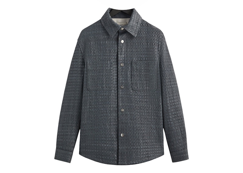 Kith & Kin Macchina per camicie Apollo II in pelle intrecciata