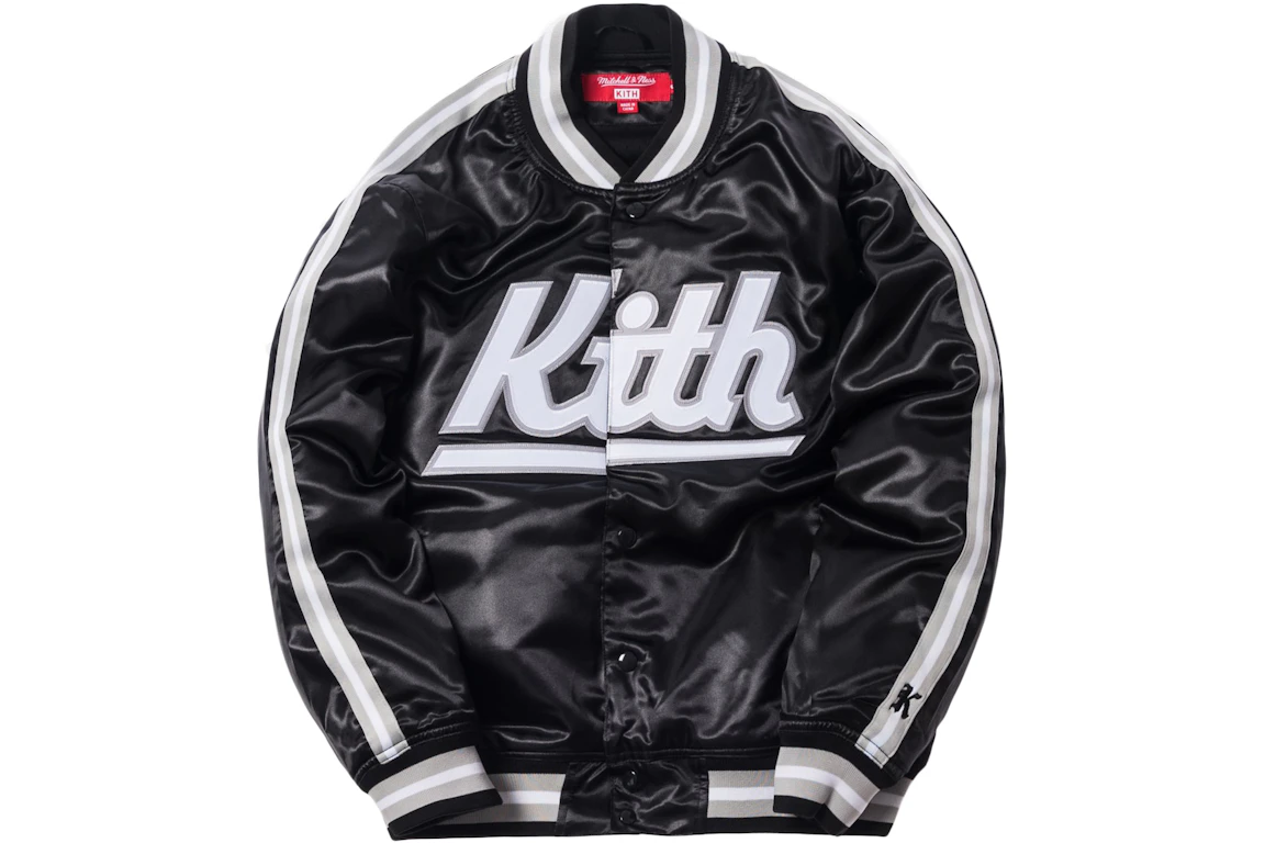 Kith x Mitchell & Ness Satin Warm-Up Jacket Los Angeles