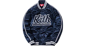 Kith x Mitchell & Ness Satin Warm-Up Jacket New York
