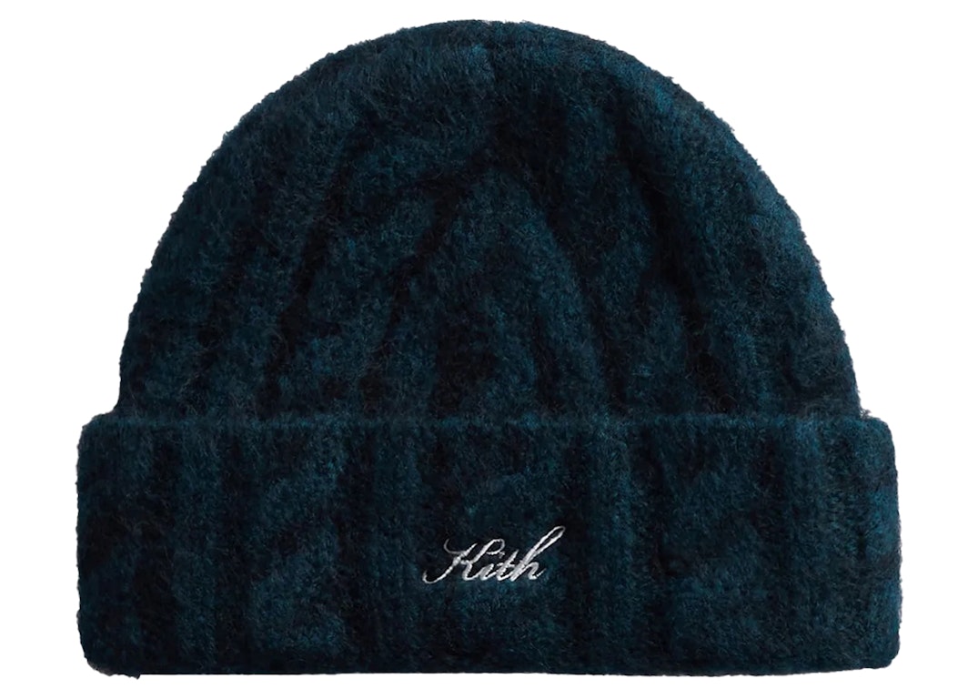 Pre-owned Kith Mas Cable Knit Beanie Stadium