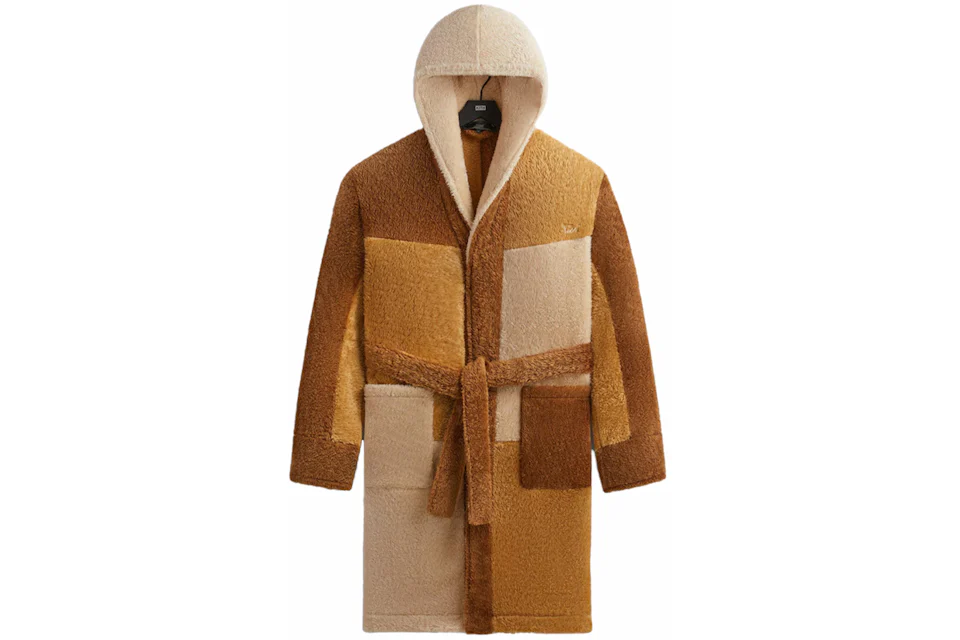 Kith Kithmas Color-Blocked Robe Chestnut Men's - FW23 - US