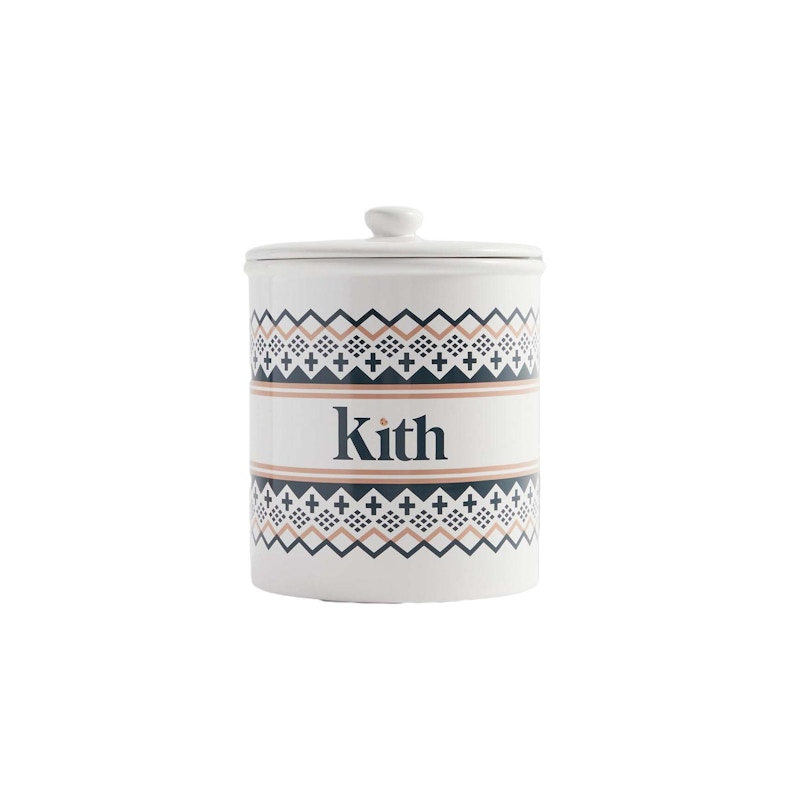 Kith Kithmas Cookie Jar White