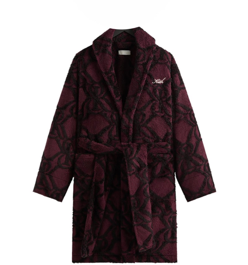 Kith Kithmas Crest Monogram Robe Essence Men's - FW24 - US