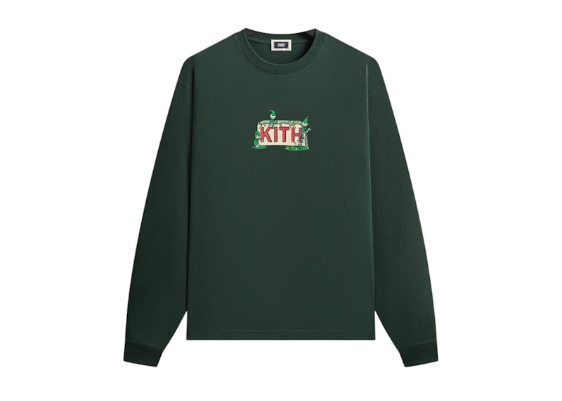Maglietta a manica lunga Kith Kithmas Elf Factory Stadium