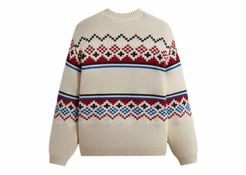 Kith Kithmas Fairisle Sweater Sandrift