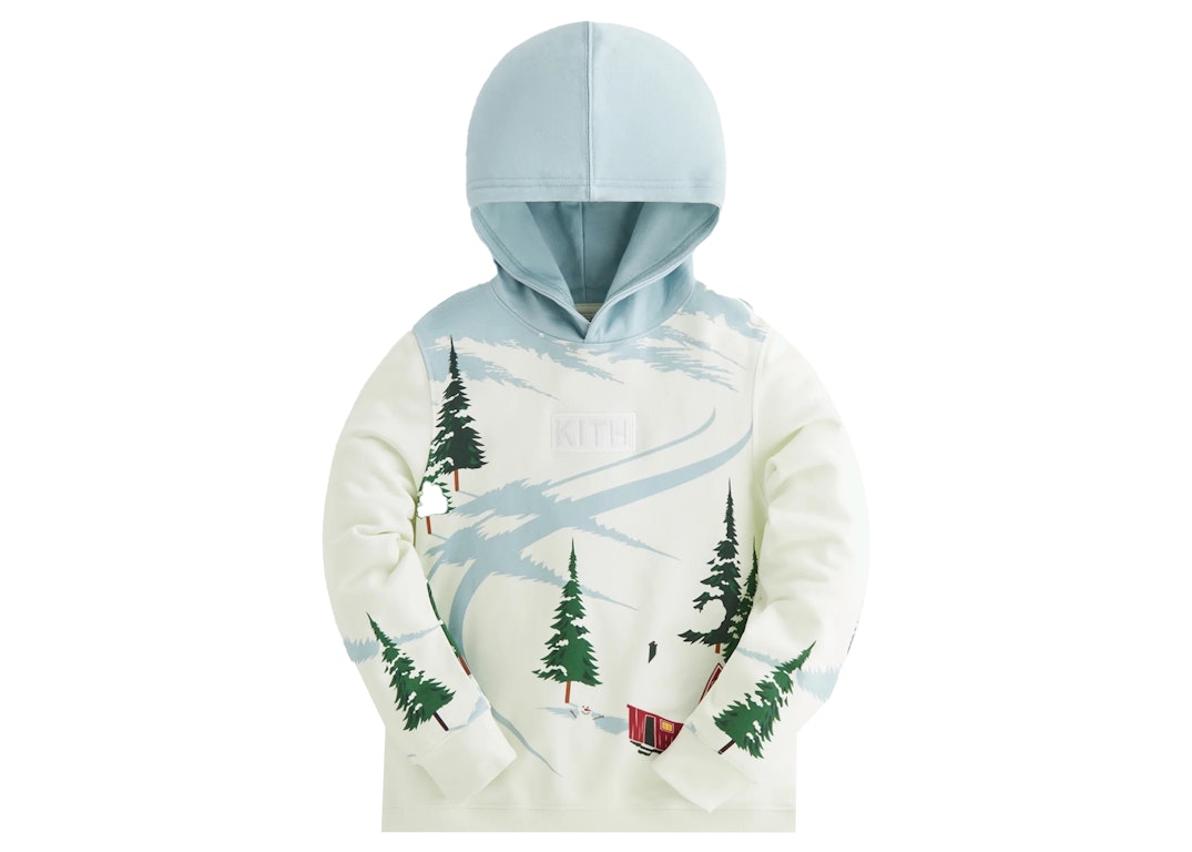 Pre-owned Kith Mas Kids Day Hoodie Chalk