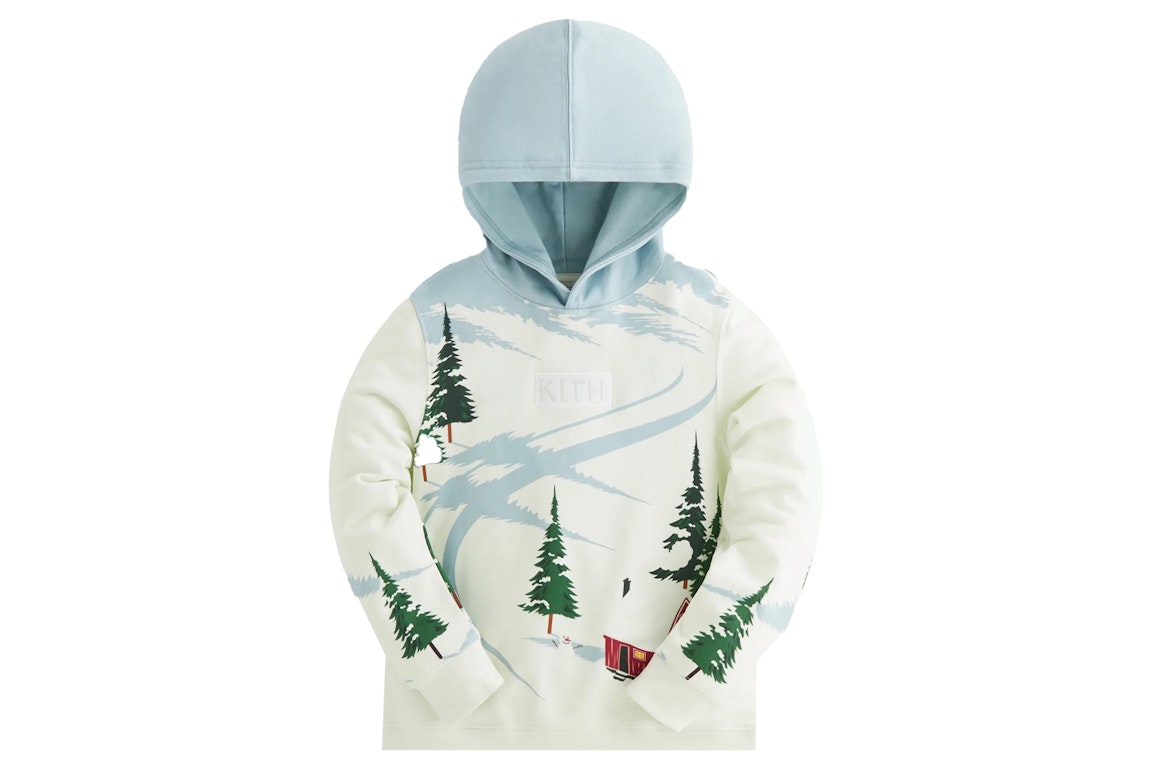 Pre-owned Kith Mas Kids Day Hoodie Chalk