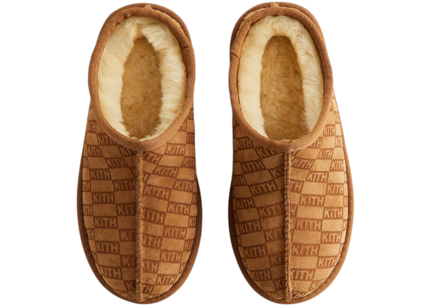 Kith Kithmas Kids Monogram Shearling Slipper Loft FW24 US