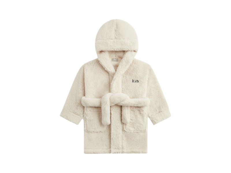 Kith Kithmas Kids Teddy & Friends Hooded Robe Silk