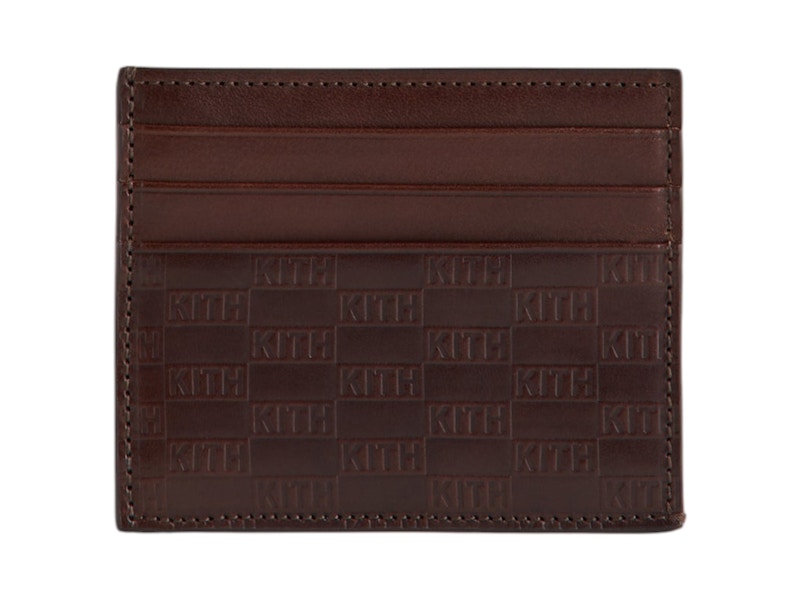 Pre-owned Kith Mas Monogram Card Holder In Incognito