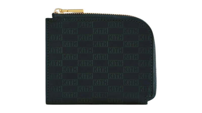 Kith Kithmas Monogram Vachetta Zip Wallet Equestrian