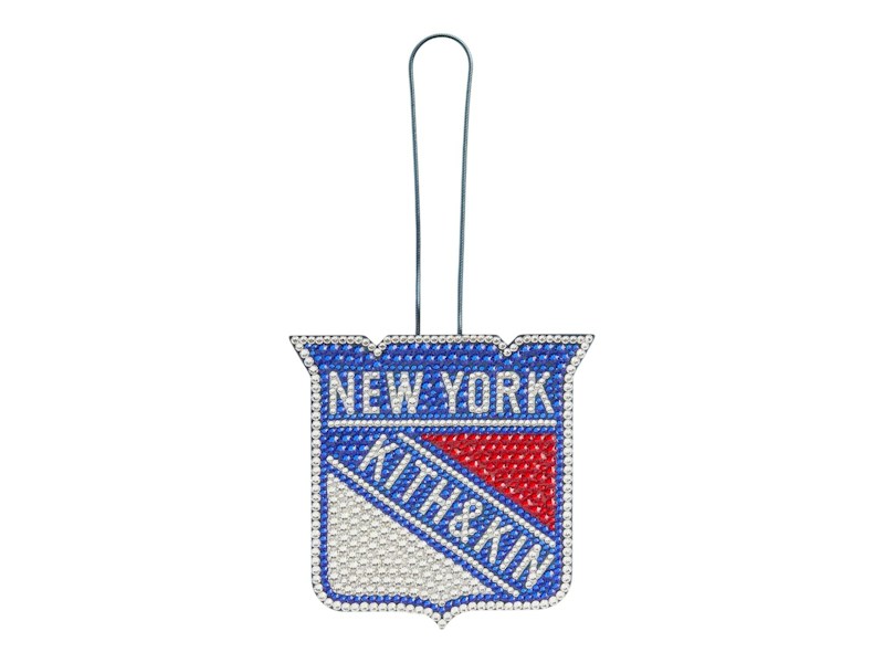 Kith Kithmas New York Rangers Swarovski Crystals Ornament Cyclone