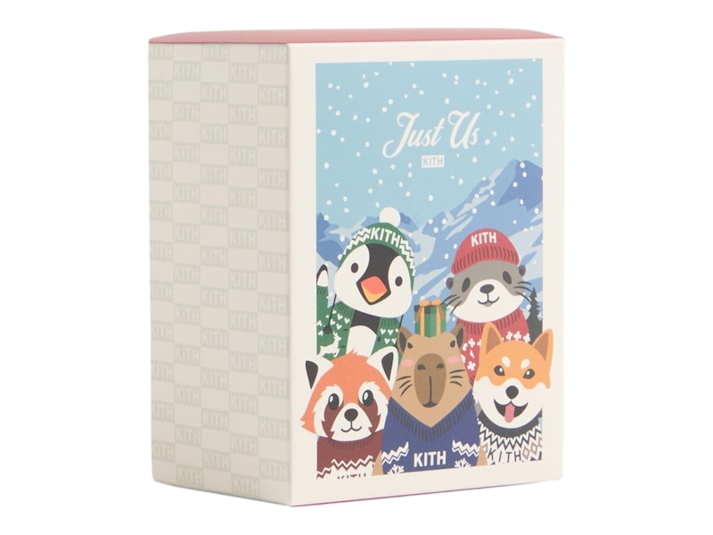 Kith Kithmas Schlüsselanhänger aus Kunstharz, Einzelblindbox, mehrfarbig