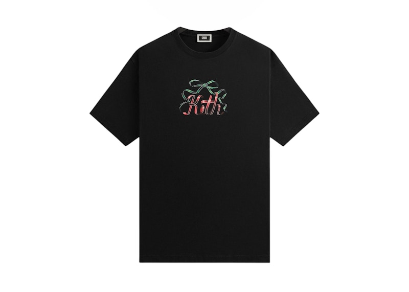 Kith Kithmas Ribbon Tee Black