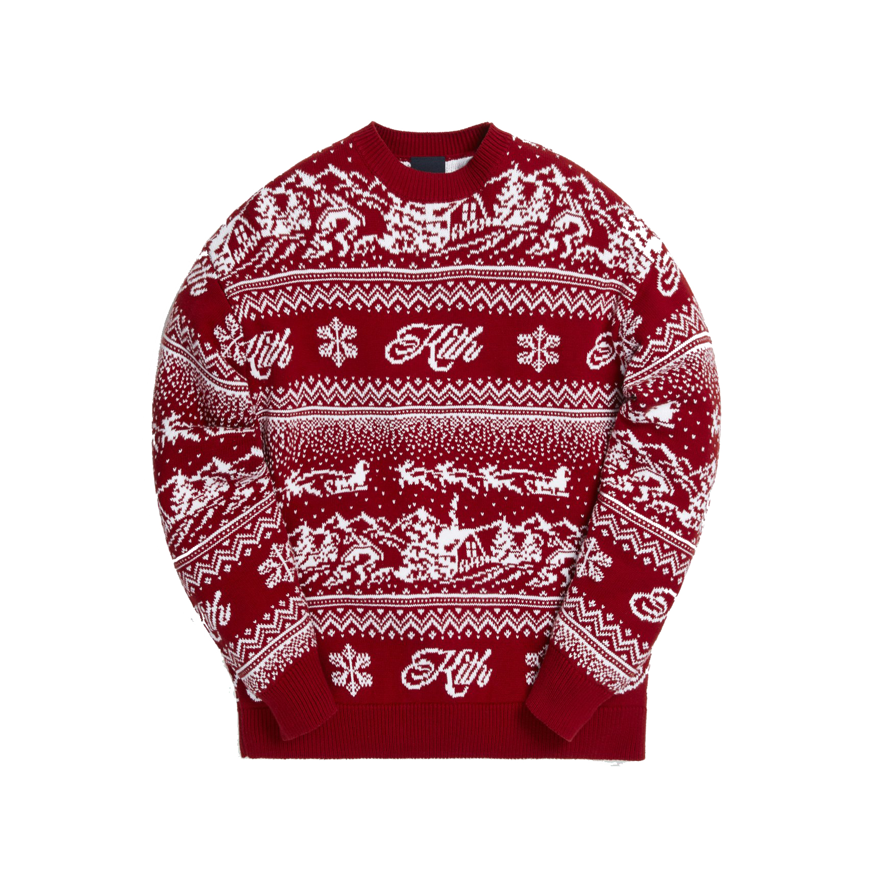 Kith Kithmas Sweatshirt Red Men's - FW20 - US