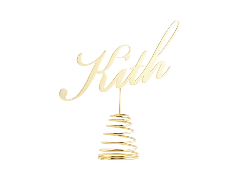 Kith Kithmas Tree Topper Gold