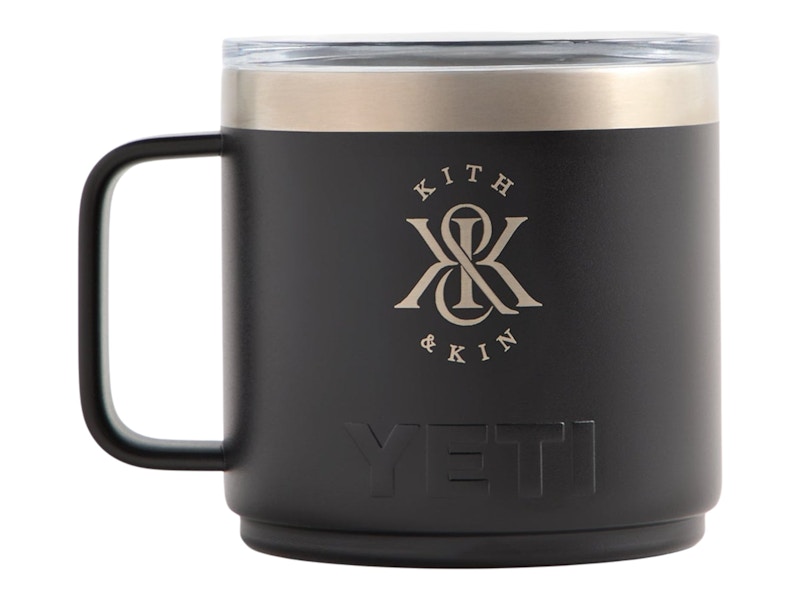 Kith Kithmas Yeti Rambler Stapelbecher, 14 Unzen, Schwarz