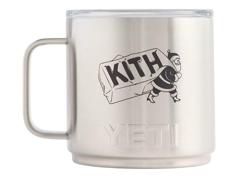 Kith Kithmas Yeti Rambler 14OZ Stackable Mug Stainless - US