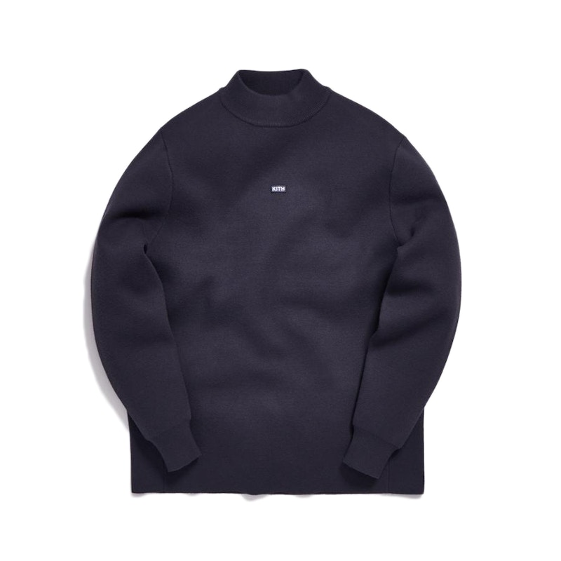 Kith Knit L/S Mock Neck Shark