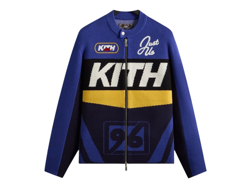 Kith Knit Moto Full Zip Jacket Current Men's - SS26 - US