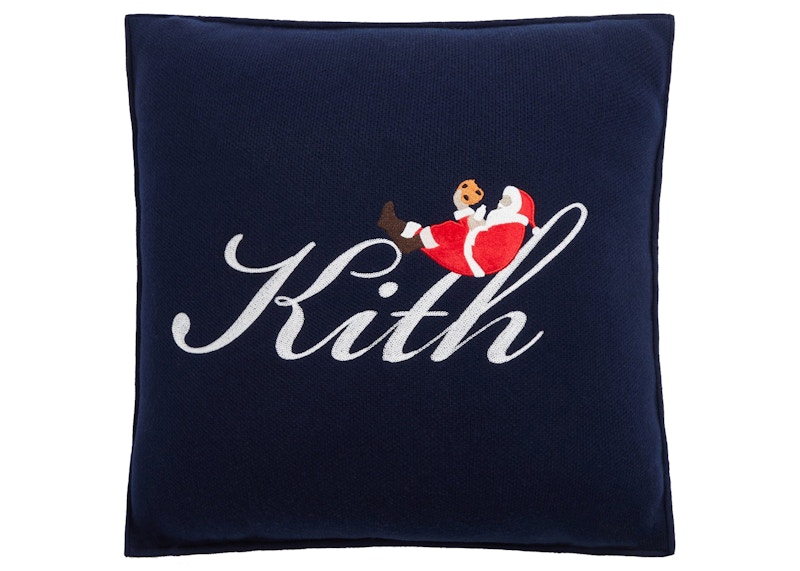 Kith Kithmas Knit Throw Pillow Nocturnal - FW21 - GB