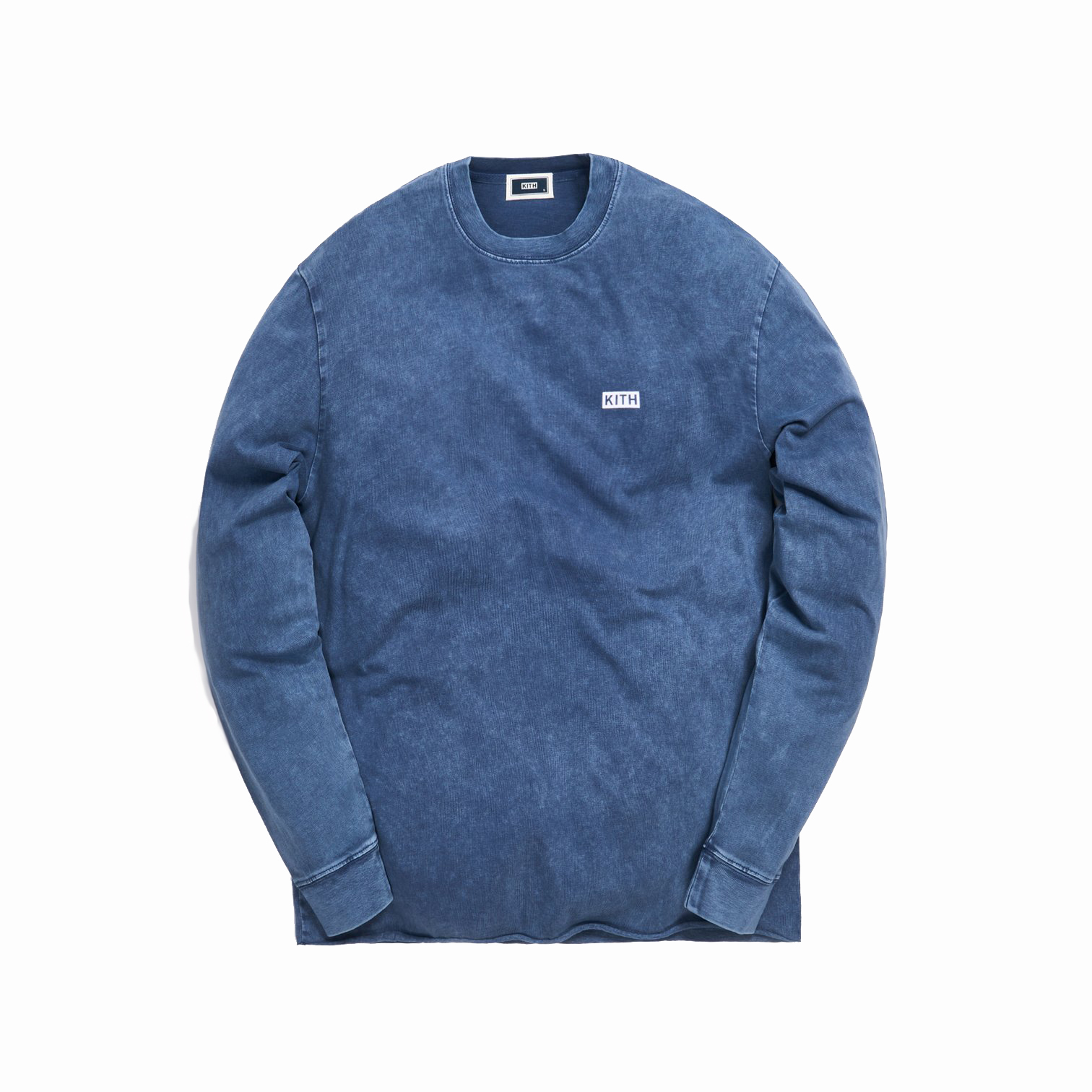 Kith LAX Pigment Dyed L/S Tee Dark Indigo - SS20 Men's - US