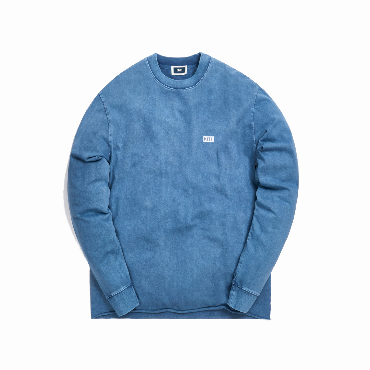 Kith LAX Pigment Dyed L/S Tee Medium Indigo - SS20 남성 - KR