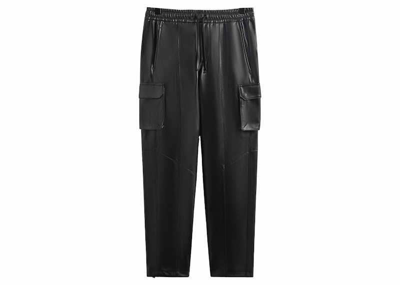 Kith Leather Sennet II Cargo Pant Black Men's - FW23 - US