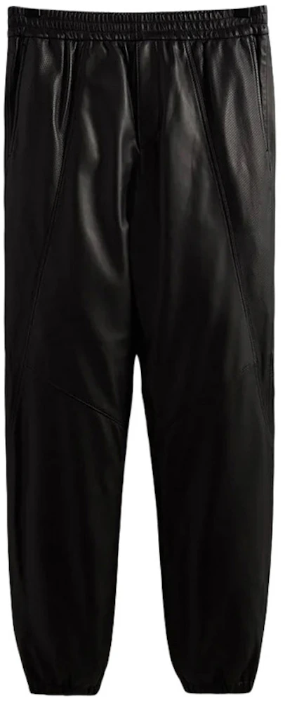 Kith Leather Sennet Pant Black Men's - FW22 - US