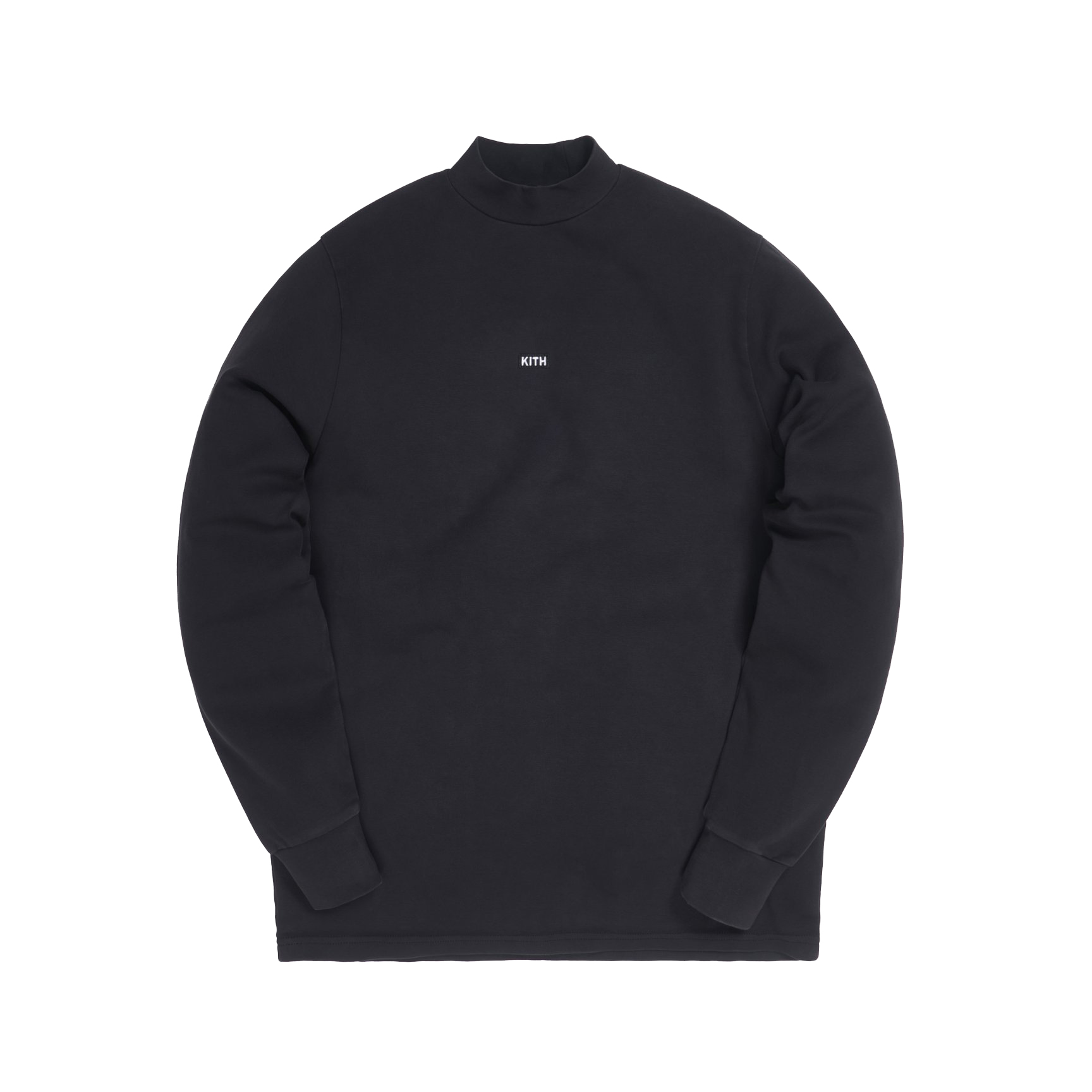 Kith Lenox L/S Mockneck Black - FW20 Men's - GB