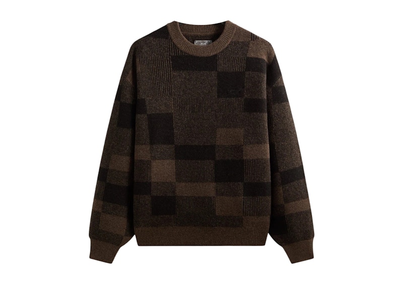 Kith Lewis Check Sweater Kindling
