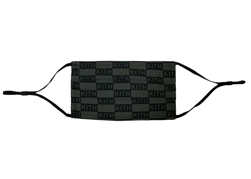 Kith Logo Face Mask Black