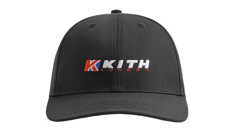 Kith London Twill Aaron Cap Black メンズ - FW25 - JP