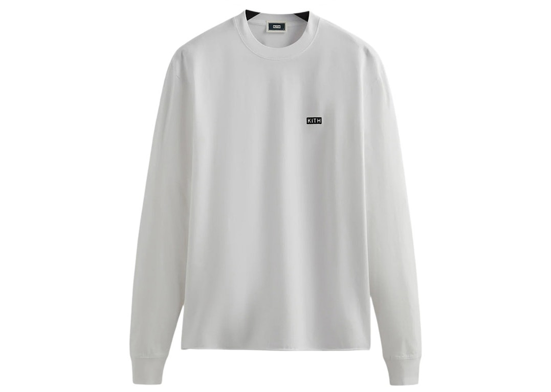 Pre-owned Kith Long Sleeve Lax Tee White