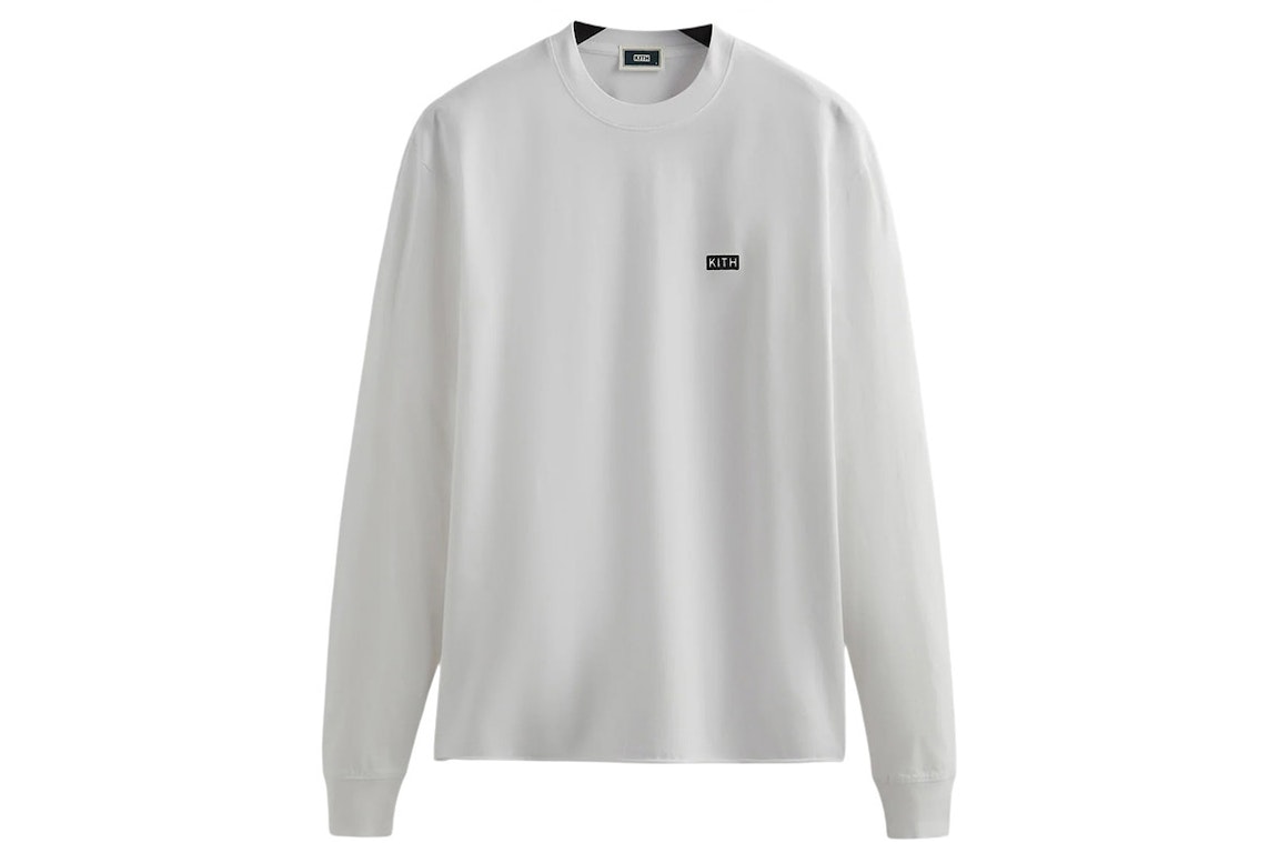 Pre-owned Kith Long Sleeve Lax Tee White