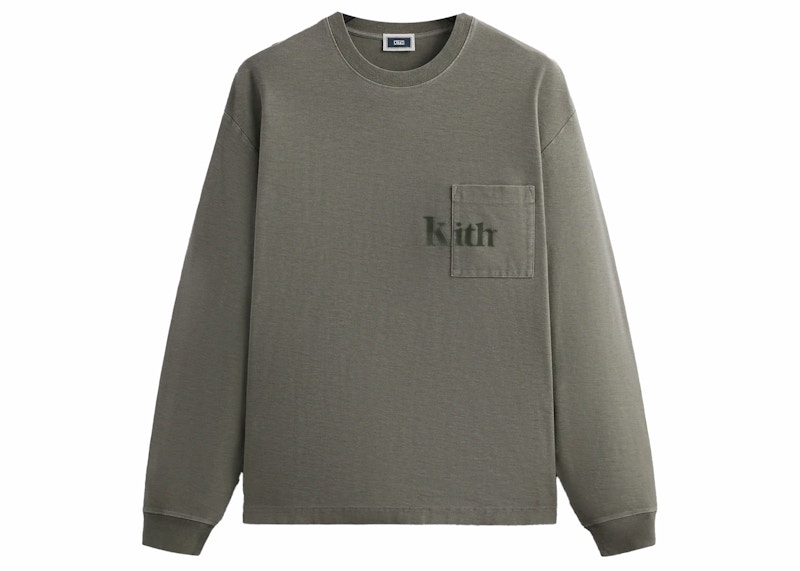 Kith x Peanuts Serif Long Sleeve Tee Stadium Men's - FW23 - US