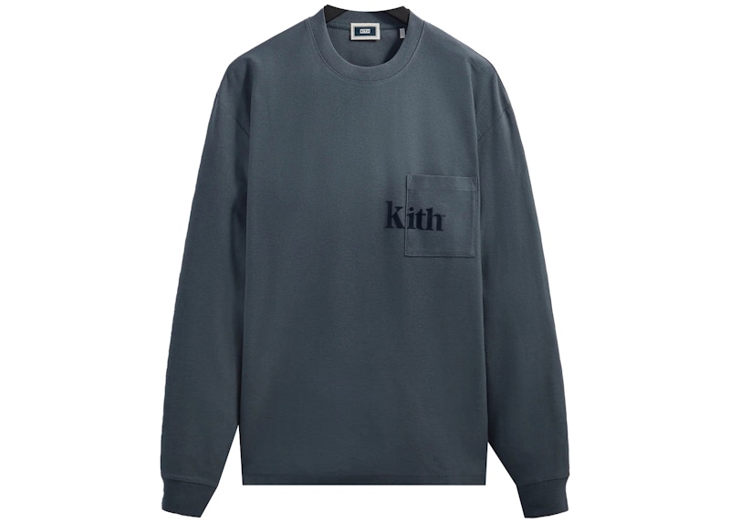 Kith Long Sleeve Quinn Tee Reality Men's - FW22 - US