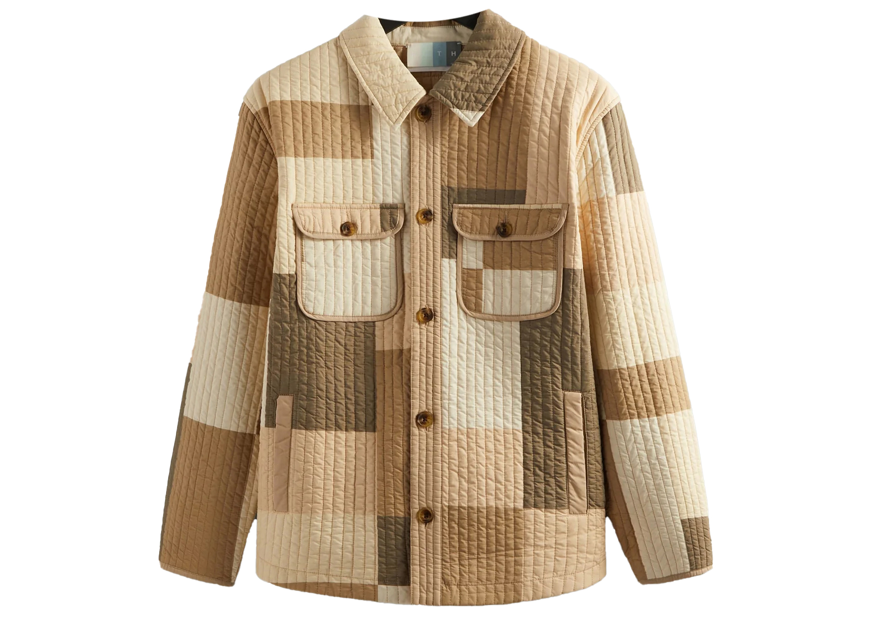 Kith Lowell Quilted Shirt Jacket Canvas Men's - SS23 - US